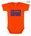 Florida Gators Infant Bodysuit: Screen-print : Royal / Welcome to the Swamp / 6-9 Months