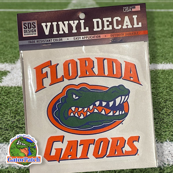 Florida Gators Gator Head Vinyl Decal - GatorPatch