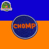 CHOMP Beaded Pin