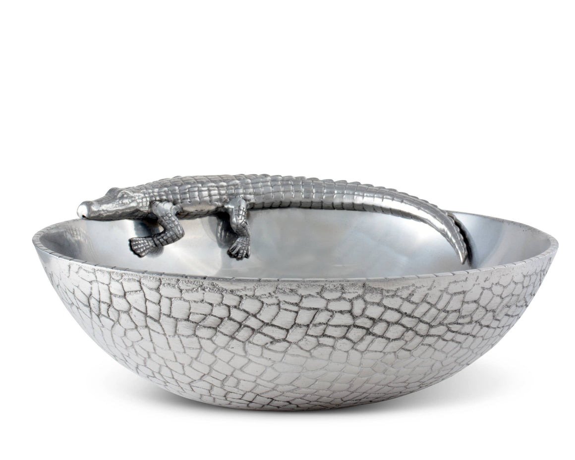 Alligator Figural 12 Bowl