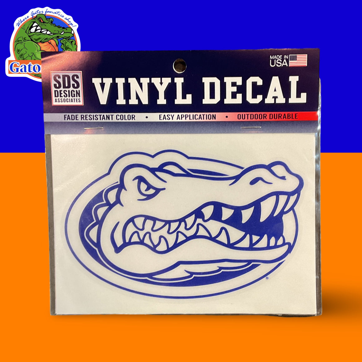 Vinyl 6” GatorHead Decal