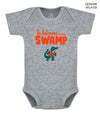 Florida Gators Infant Bodysuit: Screen-print : Royal / Welcome to the Swamp / 6-9 Months