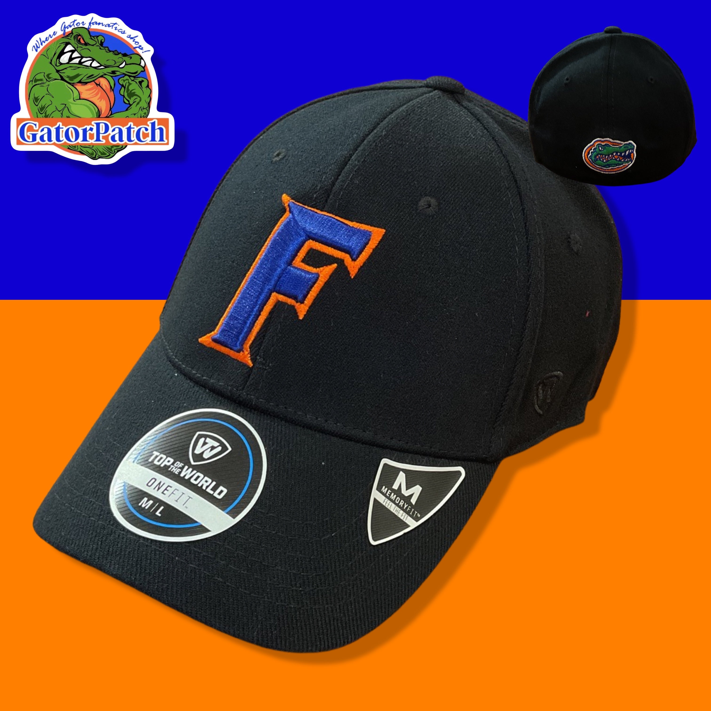 Florida Gators Orange Mesh Hat - GatorPatch