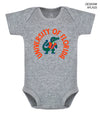 Florida Gators Infant Bodysuit: Screen-print : Royal / Welcome to the Swamp / 6-9 Months