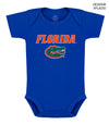 Florida Gators Infant Bodysuit: Screen-print : Royal / Welcome to the Swamp / 6-9 Months