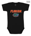 Florida Gators Infant Bodysuit: Screen-print : Royal / Welcome to the Swamp / 6-9 Months