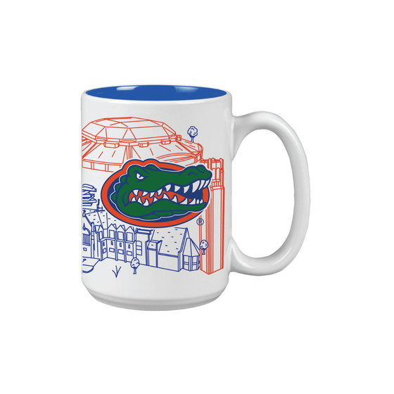 15oz Florida Gators Campus Java Mug