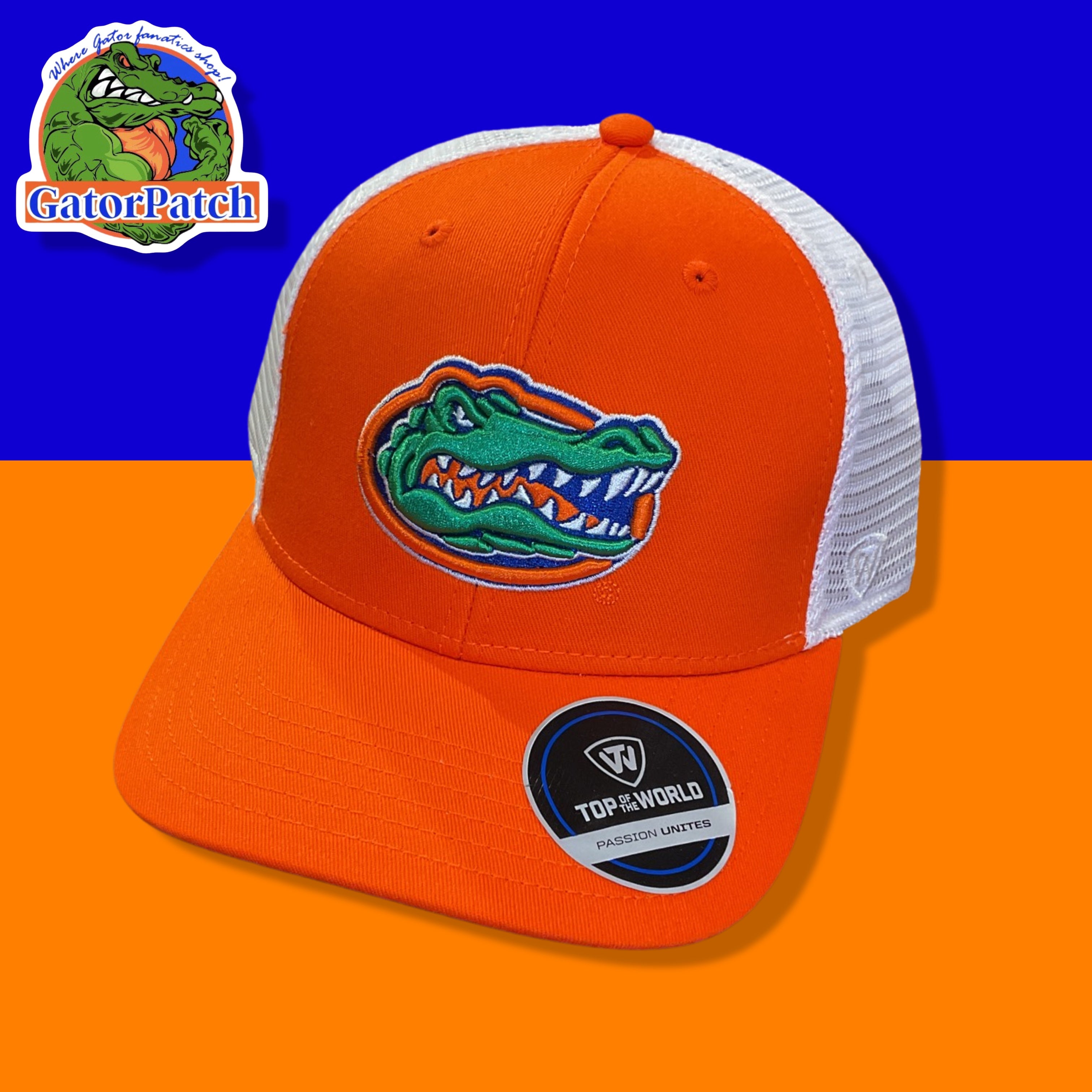 Florida Gators Orange Patch Hat - OSFA