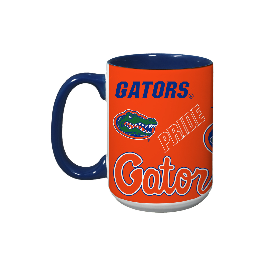 15oz Florida Gators Medley Java Mug