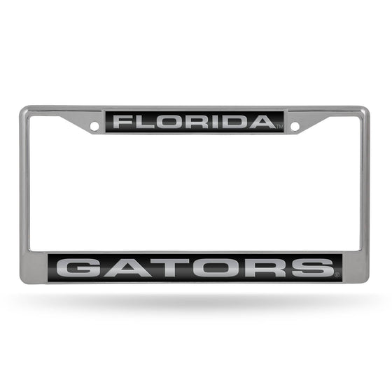 NCAA Florida Gators Laser Cut Chrome Frame