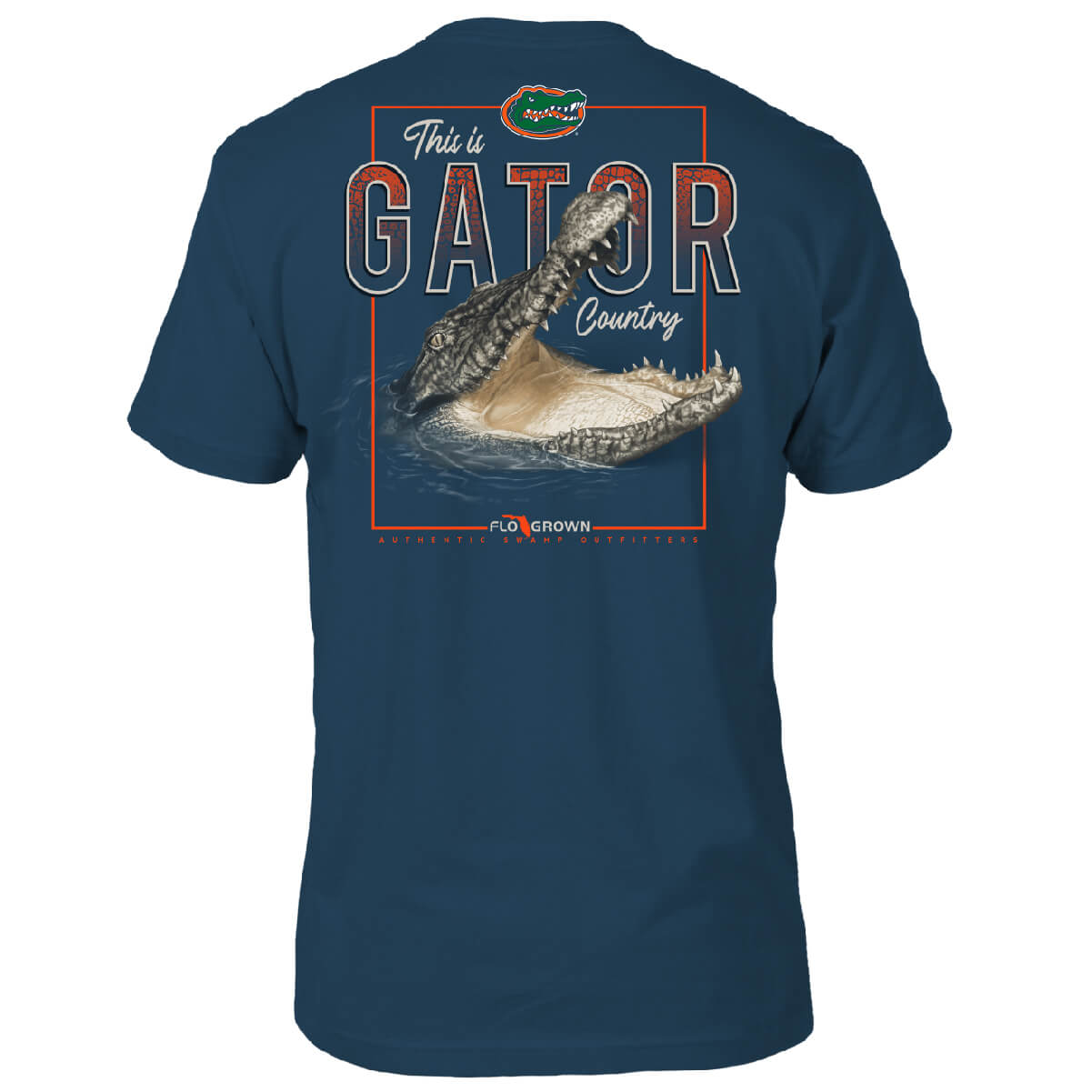 Florida Gators, This Is Gator Country, Baseball Shirt - GatorPatch