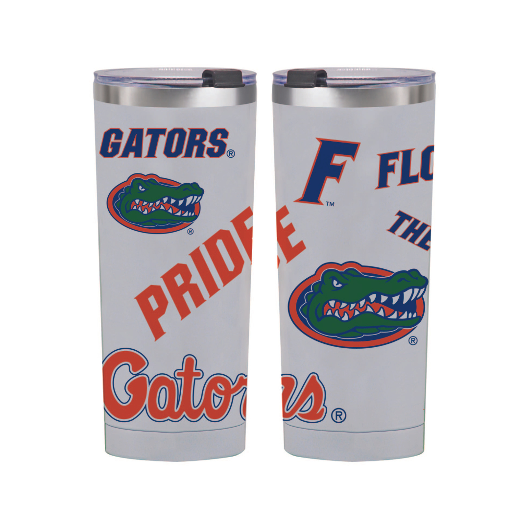 24oz Florida Gators Medley Stainless Steel Tumbler